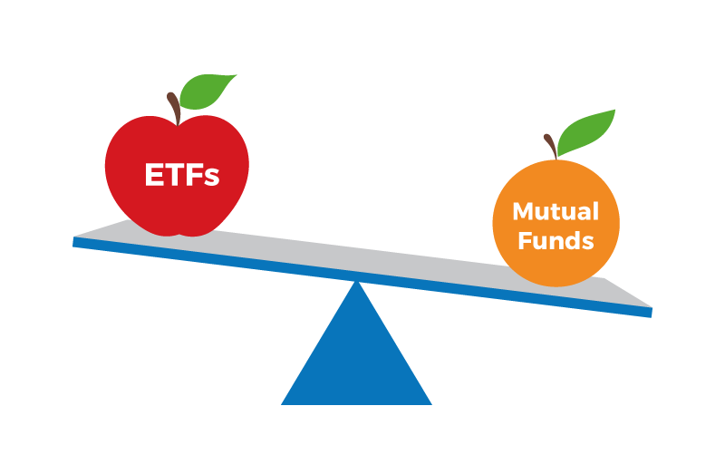 Sự khác biệt giữa quỹ ETF với quỹ tương hỗ (Mutual Funds) và Quỹ đầu tư