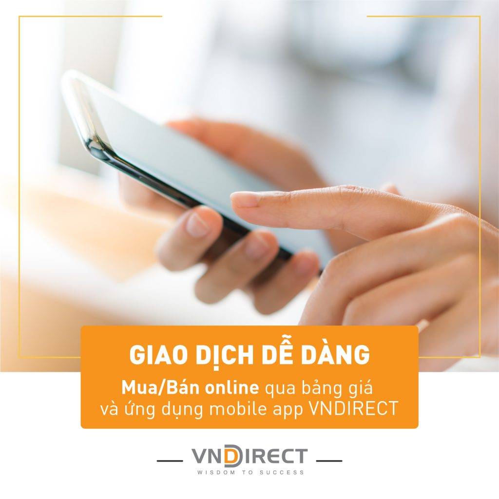 App đầu tư chứng khoán VNDirect 