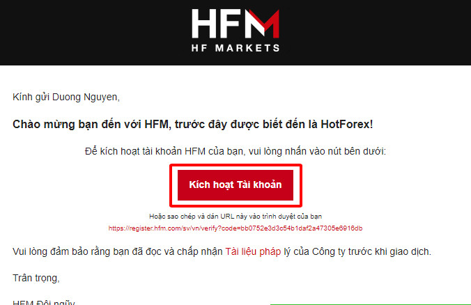 Hướng dẫn đăng ký tài khoản HotForex