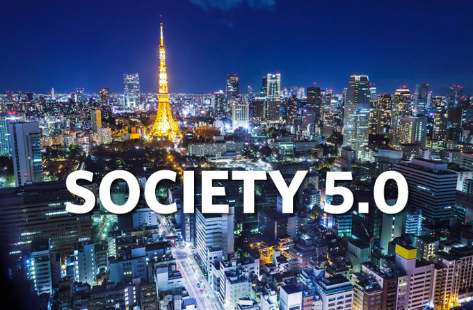 Xã hội 5.0 tích hợp các yếu tố về con người, thể chất và công nghệ (Nguồn: Internet)