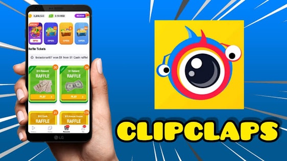 Kiếm tiền qua app ClipClaps